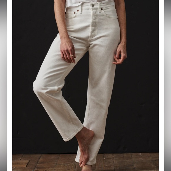 Buck Mason Ridge Twill Rider Pant Natural - Picture 3 of 3